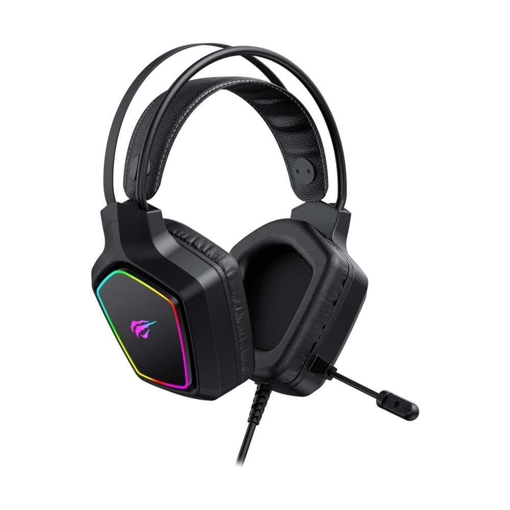Havit Gamenote H656U 7.1 RGB Gaming Kulaklık - Siyah USB Bağlantılı Mikrofonlu Oyun İçin