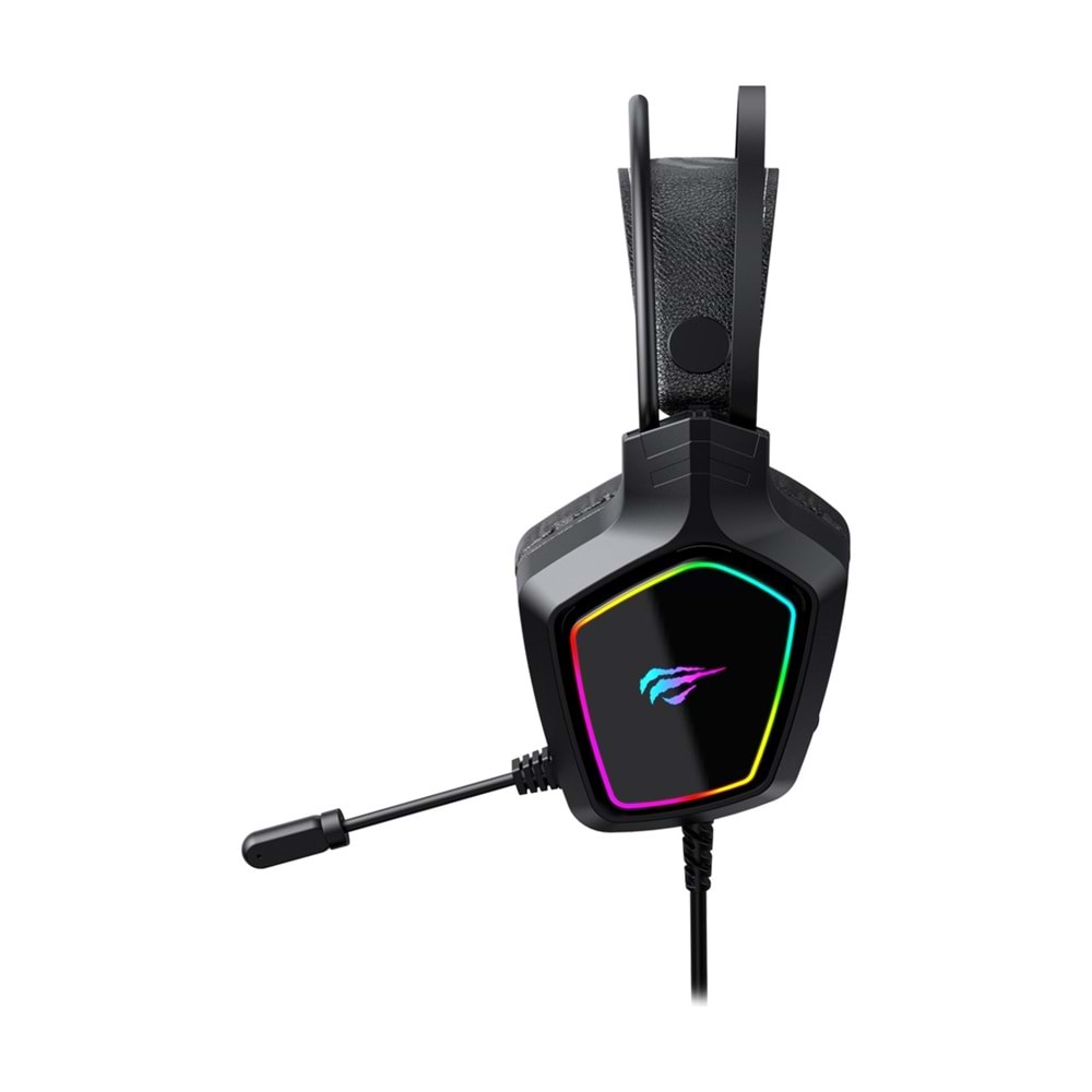 Havit Gamenote H656U 7.1 RGB Gaming Kulaklık - Siyah USB Bağlantılı Mikrofonlu Oyun İçin