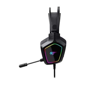 Havit Gamenote H656U 7.1 RGB Gaming Kulaklık - Siyah USB Bağlantılı Mikrofonlu Oyun İçin