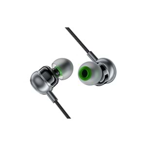Acefast 3.5mm Kablolu HD Mikrofonlu Kulaklık Uzaktan Kumandalı Aux Girişli Kulaklık 1.2 Metre - Siyah - L4 (Acefast Türkiye Garantili)