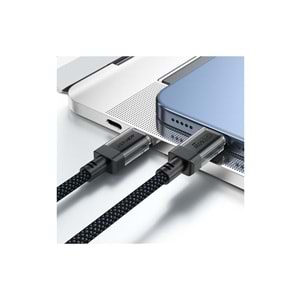 Acefast USB-C to USB-C PD60W Güç 1.2 Metre Kablo PPS 2.0 - Super Hızlı Şarj - Apple Uyumlu Type-C Şarj Data Kablosu - C12-03