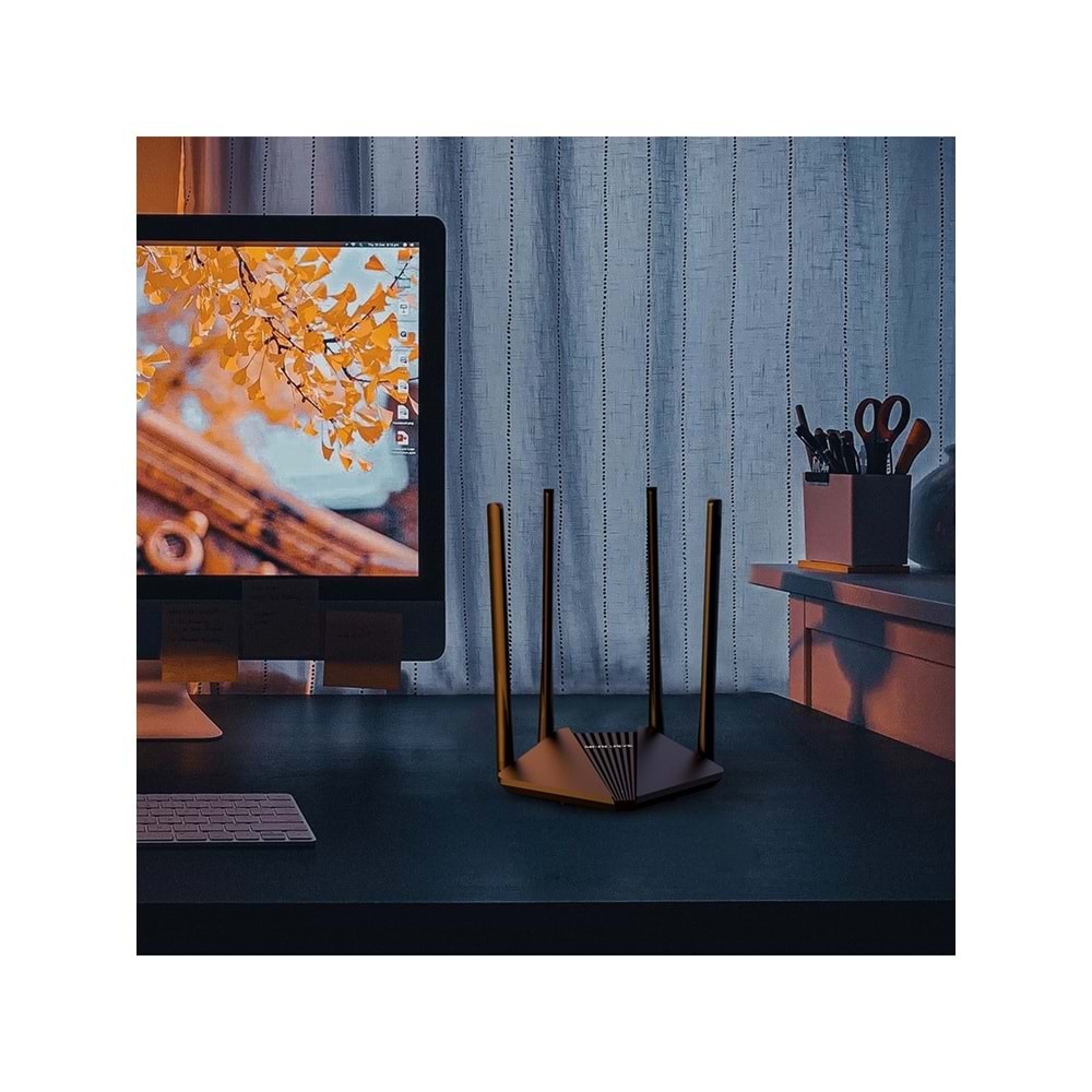 Mercusys MR30G | AC1200 Mbps Dual-Band Wi-Fi 5 Router | Gigabit Port | Fiber Uyumlu | MU-MIMO | Beamforming | Access Point