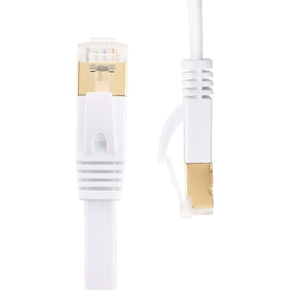 Cat7 Ethernet RJ45 Modem İnternet Kablosu 10 Metre 10Gbps 600Mhz AL4262