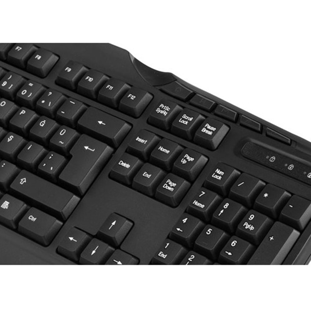 Everest Un-796 Siyah Usb Multi - Media Klavye + Mouse SetEverest